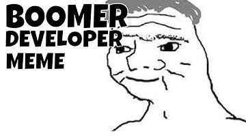 Boomer developer meme - funny programming meme review 2021 clip