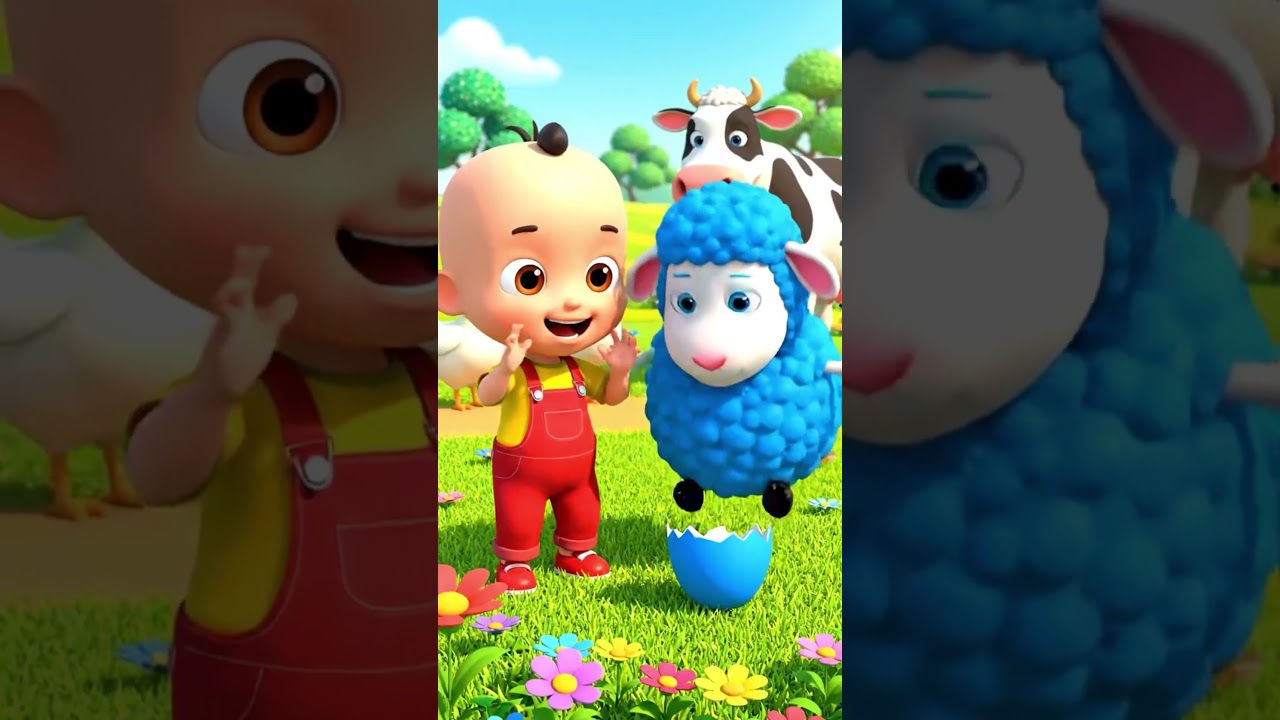 Baa, baa, oveja azul, | Children's Song | Animated Poem in English" ✅