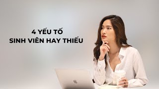 4 yếu tố quan trọng sinh viên nên có để thành công vượt trội | iammaitrang