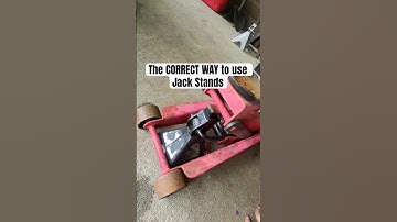 You’ve been using jack stands wrong your whole life #automotive #car #trucks #dieseltrucks #mechanic