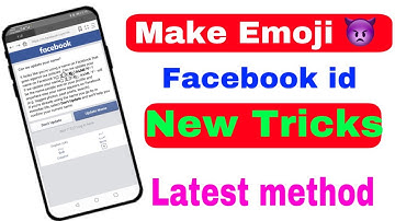 How To make Emoji Name Account On Facebook 2023 | Create Unqiue Stylish Emoji Name Facebook account