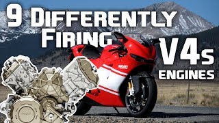 9 Differently Firing V4 Engines