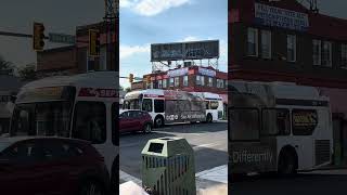 SEPTA 2024 New Flyer BAE XDE40 #3687 on Rt. 52 to 49th-Woodland #septa