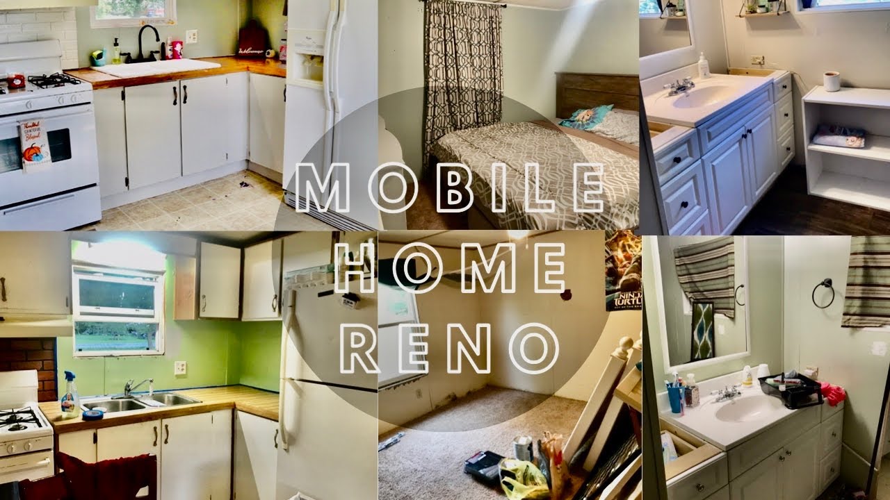 HOME RENOVATION // MOBILE HOME - YouTube