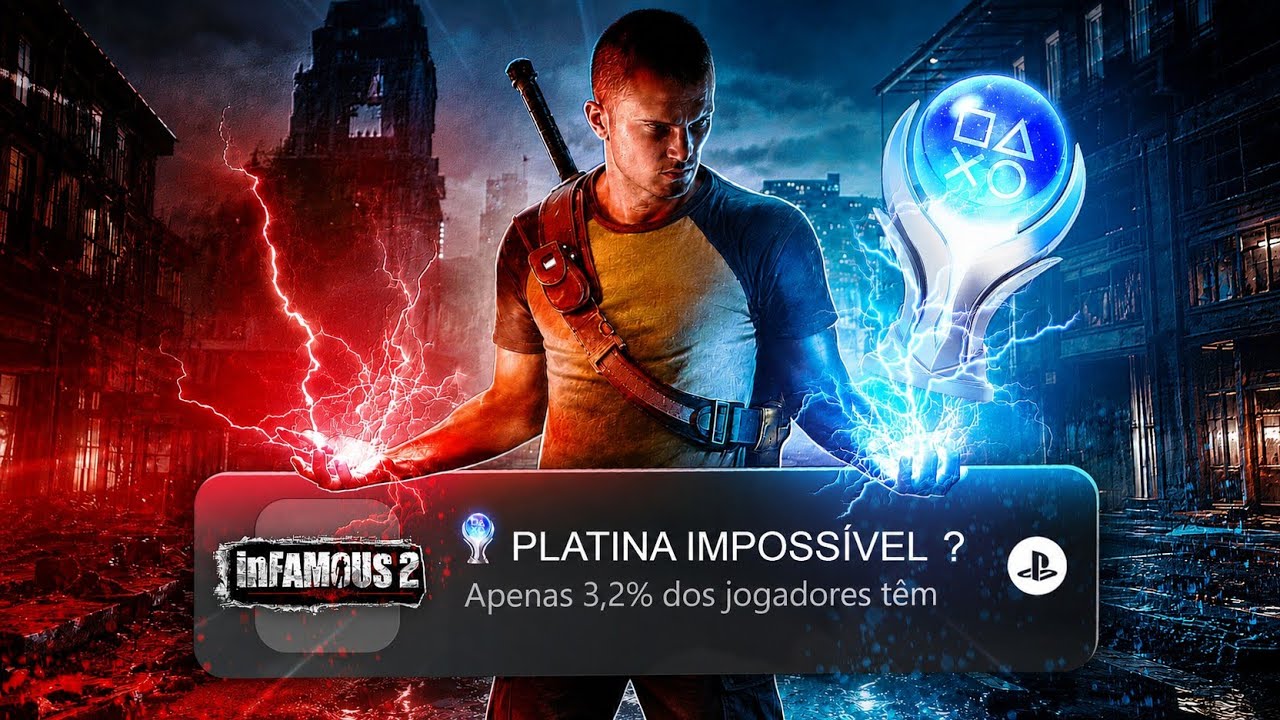 A Platina de Infamous 2 é Literalmente IMPOSSÍVEL 