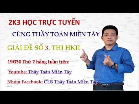 ĐÊ 3. ÔN THI HK2 TOÁN 11