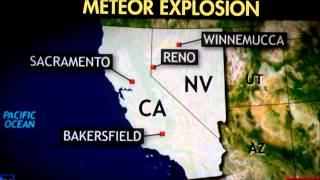 Meteorite/Fireball Caused Explosion Heard From Northern Nevada To Southern California 4/22/2012 by enlightenonetv 36,412 views 11 years ago 26 seconds