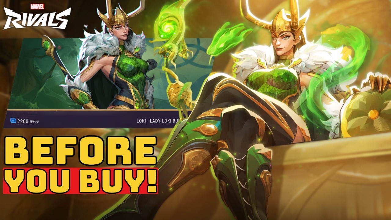 Lady Loki Skin Showcase - Marvel Rivals | Before You Buy