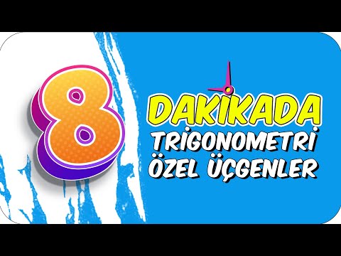 8dk'da TRİGONOMETRI ÖZEL ÜÇGENLER