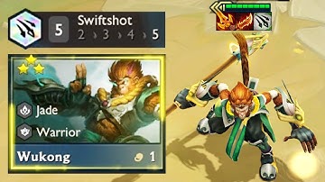 WUKONG XẠ TIỄN + NGỌC LONG GÕ BONK BONK CẢ MAP CỰC KHỎE | DTCL MÙA 7.5