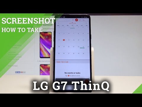 How to Take Screenshot on LG G7 ThinQ - Capture Screen Methods |HardReset.Info