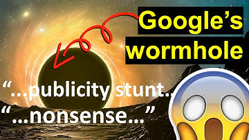 Is the wormhole in Google