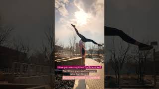 Watch my last YT vid for Handstand Tips! #shorts