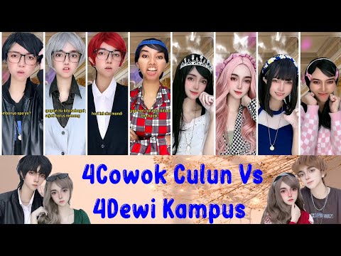 TIKTOK REVLICCA - 4 COWOK CULUN VS 4 DEWI KAMPUS (FULL PART)