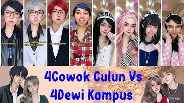 TIKTOK REVLICCA - 4 COWOK CULUN VS 4 DEWI KAMPUS (FULL PART)