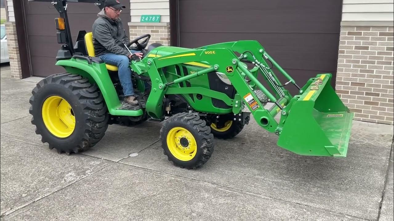JD 3032E with 300E Loader YouTube