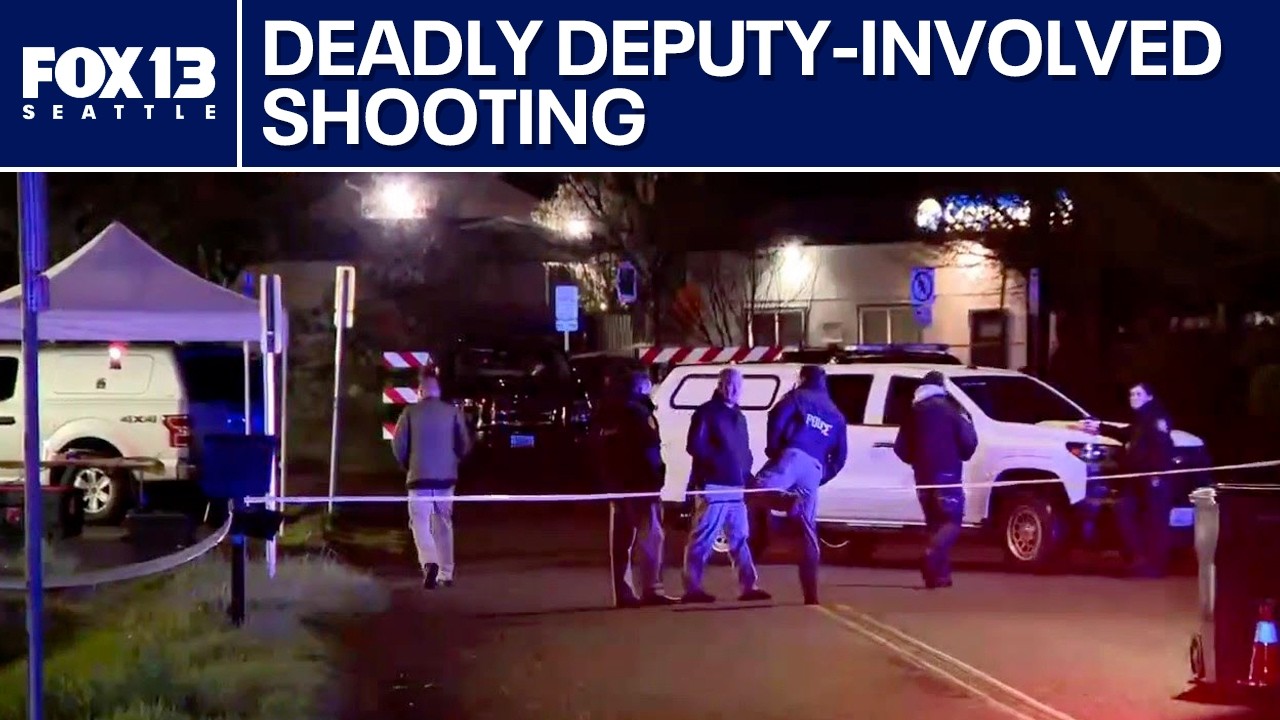 Man shot, killed by deputies in Martha Lake | FOX 13 Seattle - YouTube