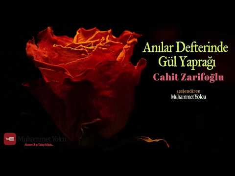 Cahit Zarifoğlu | Anılar Defterinde Gül Yaprağı (Sesli Şiir)🎼🎙