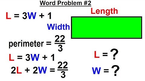 Algebra - Ch. 34: Solving System of Linear Equations (27 of 31) Word Problem #3