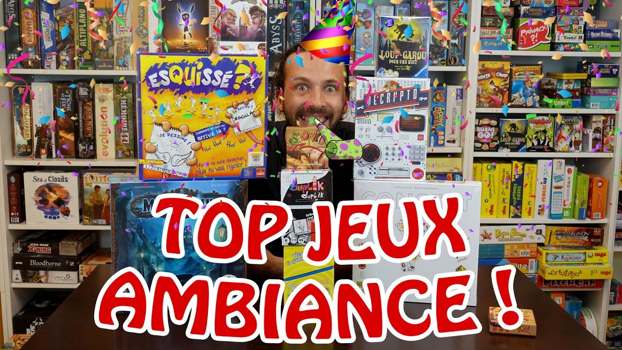 Mon Top 10 des jeux d'ambiance - Baptiste 