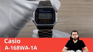 Часы из сериала Игра в Кальмара / Casio A-168WA-1A