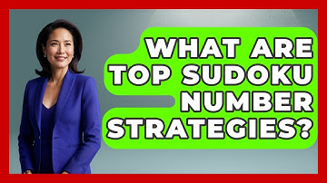 What Are Top Sudoku Number Strategies? - The Numbers Channel