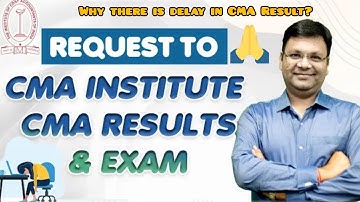 Request 🙏 To CMA institute| CMA Result June 22? #seekhocmastudent #icmairesultkabayega