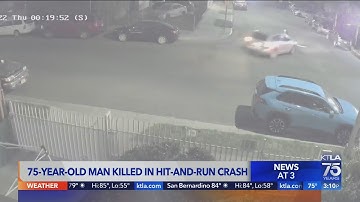 75-year-old man fatally struck in South L.A. hit-and-run crash