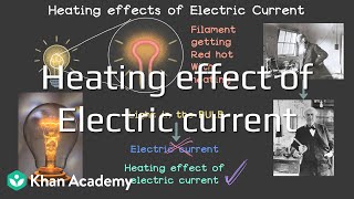 Heating effect of Electric current | Electric current & effects | Grade 7 | Science | Khan Academy