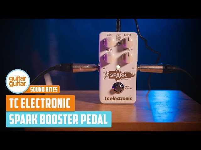TC Electronic Spark Line Booster Pedal Demo | SOUND BITES - YouTube