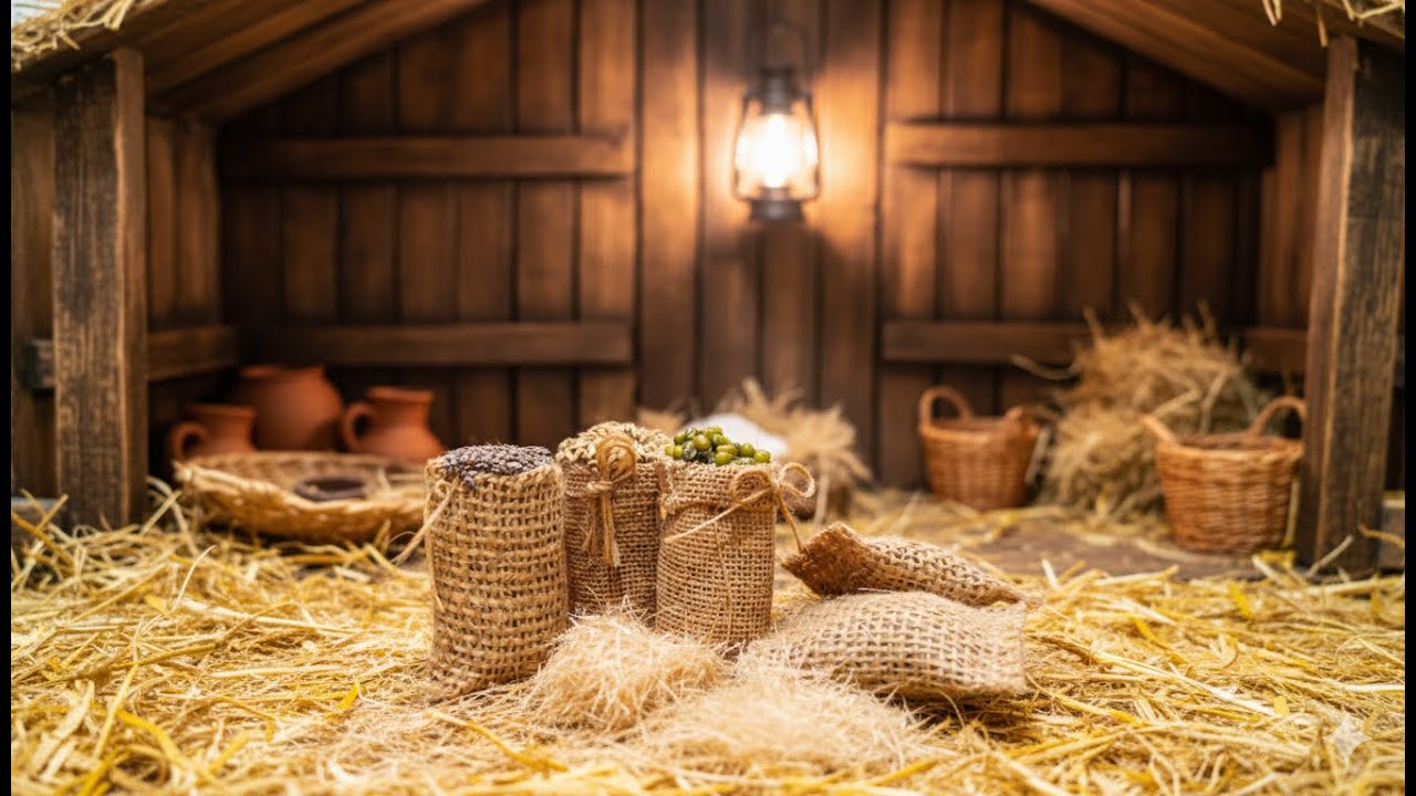 💡❤️4 IDEAS para Decorar tu PESEBRE⏱️ !Fácil y Económico!