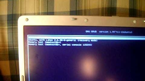 Ubuntu boot problems please help!!!!!!