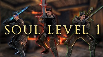 Completing The SOUL LEVEL 1 Challenge in Dark Souls 2!