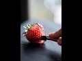 Glass Strawberry Cutting ASMR Short Video #aivideo #ai #shortsviral #shortvideo #shorts #strawberry