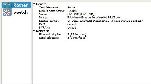 Installing and Configure GNS3 in Windows 8.1