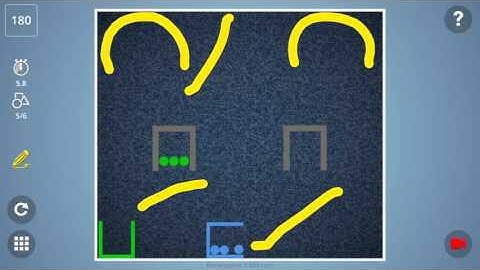 Check out how I solved level 180 in Brain It On! #BrainItOn