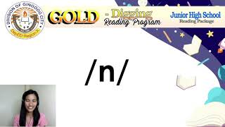 GOLD-Digging Reading Program JHS Lesson 3  -en Word Family