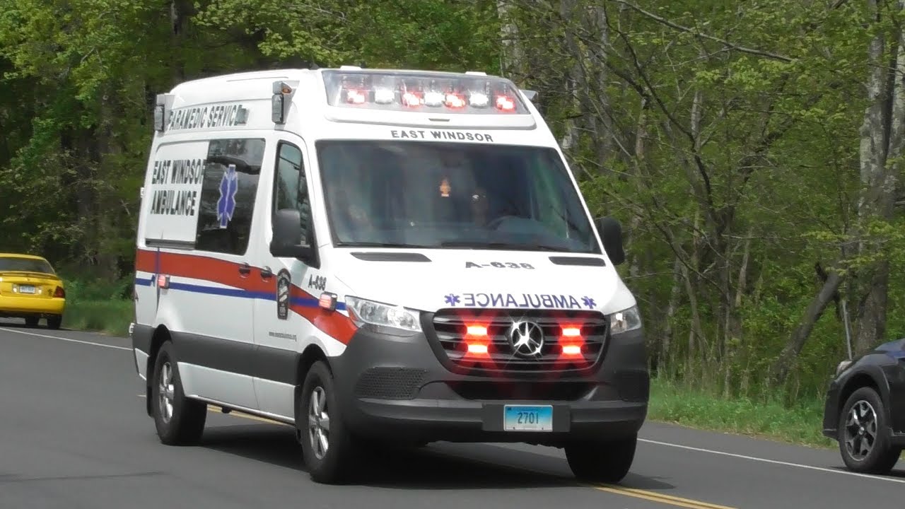 East Windsor, CT Ambulance 638 Responding YouTube