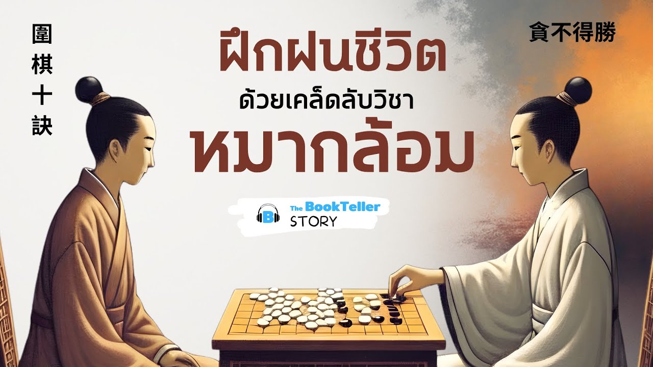 ฝึกฝนชีวิต ด้วยเคล็ดวิชาหมากล้อม 10 ประการ | The BookTeller Story บันทึกบันดาลใจ