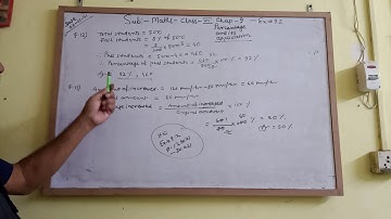 class7 chapter-9 ex-9.2 Percentage and its applications