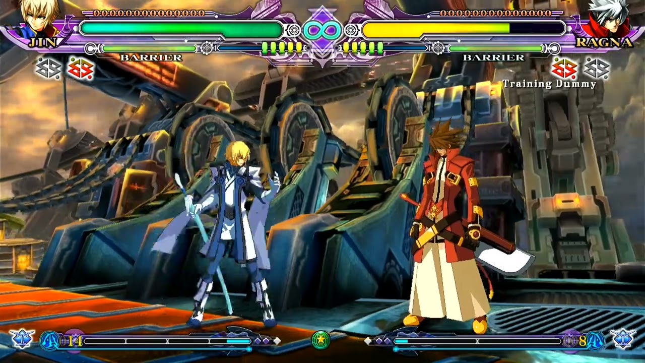 Testing Blazblue Continuum Shift Extend Online on ps3 - YouTube