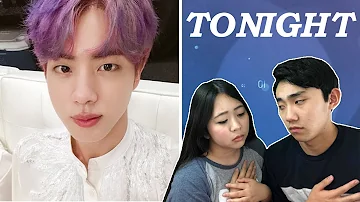 Couple Reacts To: BTS 2019 Festa Jin Tonight Reaction