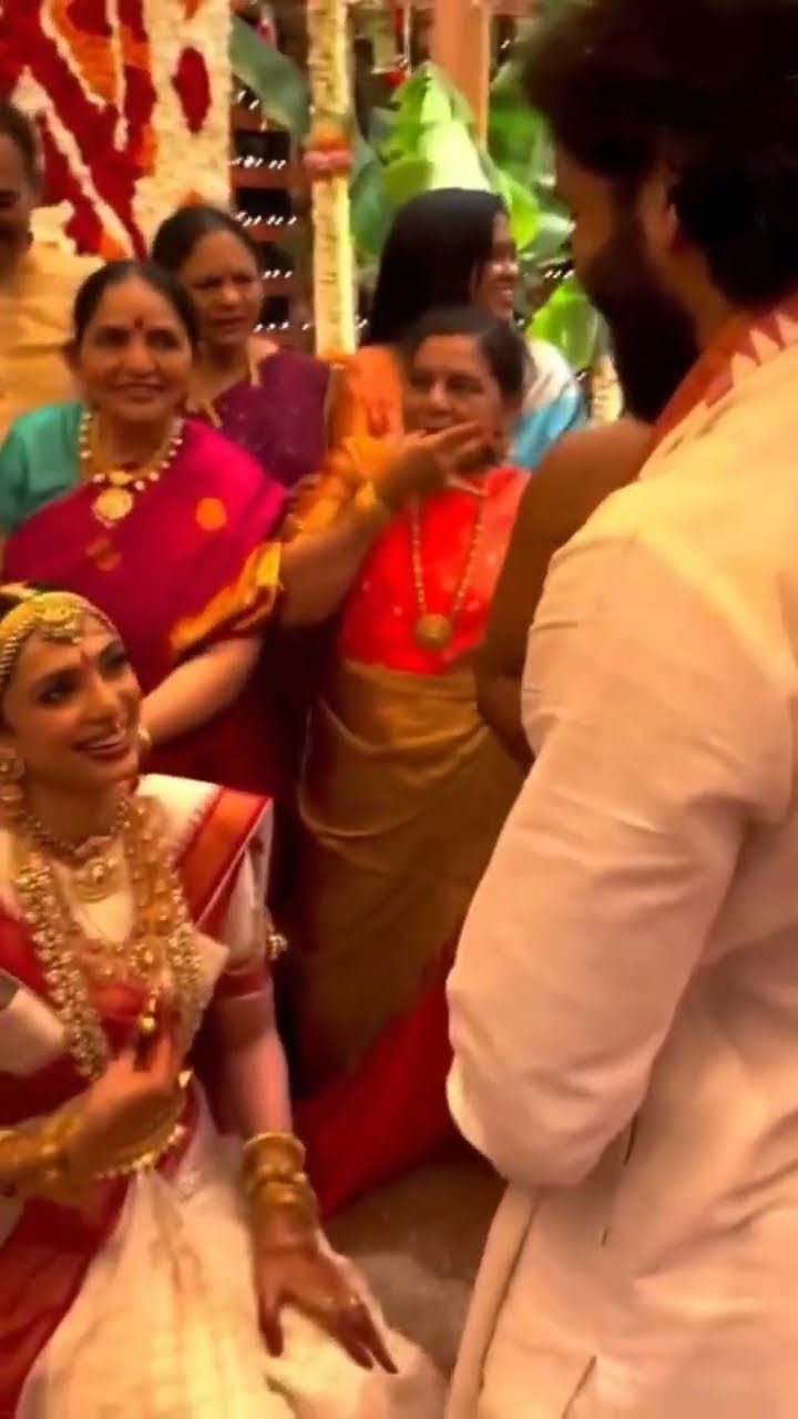 Here's SNEAK PEEK from Sobhita-Naga Chaitanya's Mangalsutra tying ceremony ? #sobhitadhulipala
