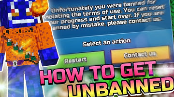HOW TO GET UNBANNED IN PIXEL GUN 3D IF YOU WERE BANNED (BRIEFLY AND CLEARLY)