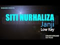 Siti Nurhaliza - Janji ( Karaoke Lirik ) || Low Key | Minus One