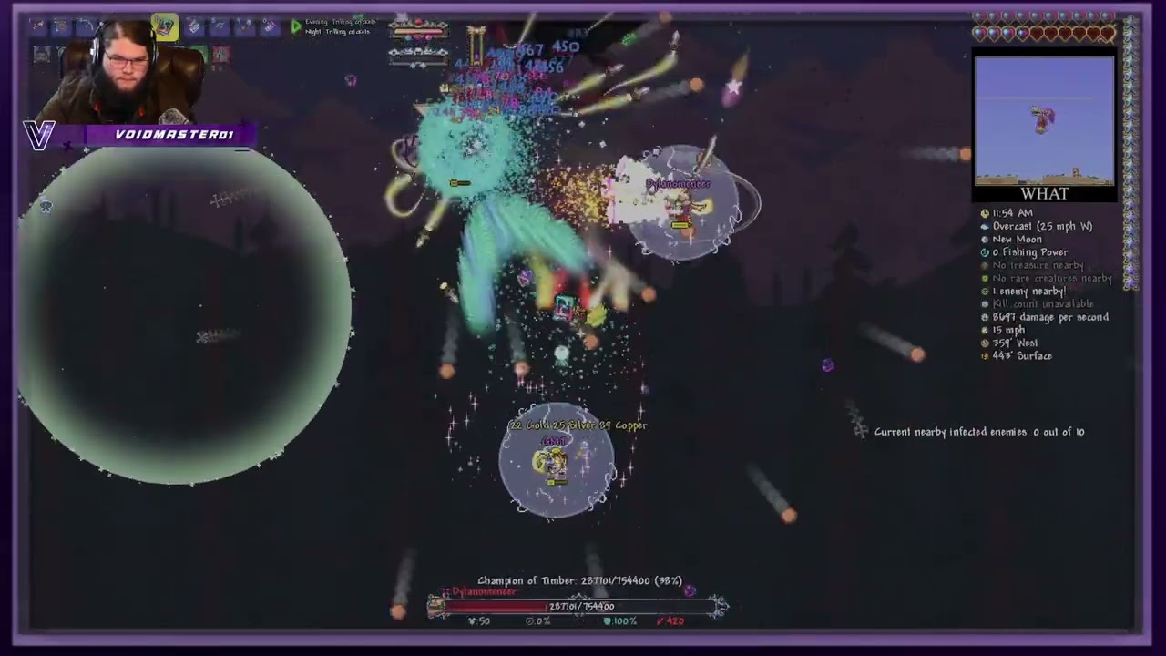 Catching GMT up, Watching Crash's Satisfactory, and mining 403000 blocks in MInecraft Forge Frontier