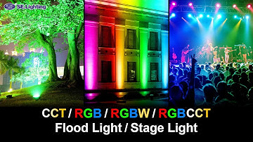 DMX LED Flood Light Stage Light CCT RGB RGBW RGBCCT 100W 150W 200W
