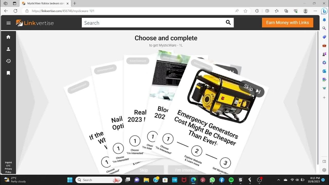 How to Skip Linkvertise/some key system of your exec roblox pc