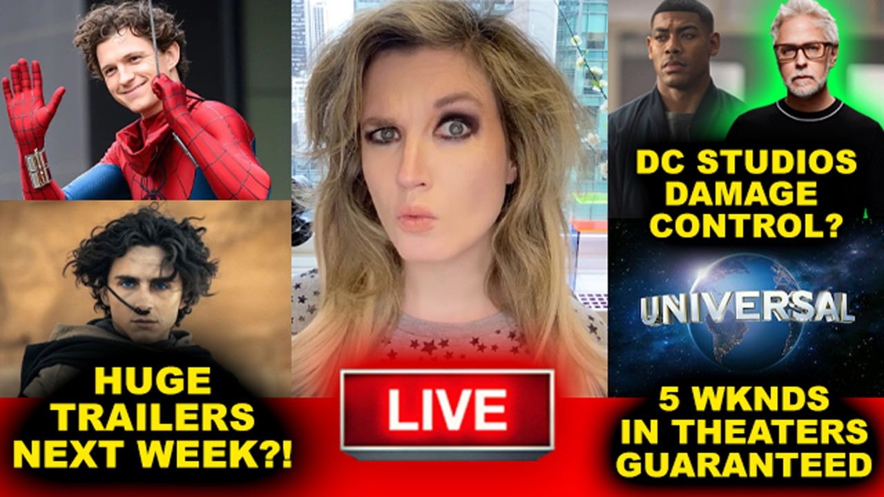 Spider-Man Brand New Day Trailer NEXT WEEK? Dune 3? Aaron Pierre Green Lantern Man of Tomorrow 2027!