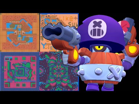 Best Deathrun Darryl In My Maps 1 Brawl Stars Youtube - brawl stars 2017 darryl